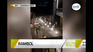 Balitang Bicolandia: Rambol sa Daet, Camarines Norte, sapul sa CCTV