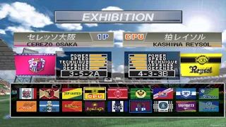 J.League Jikkyou Winning Eleven '98-'99 PS1 - Gameplay - ePSXe