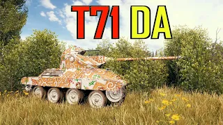 T71 DA - 9k Combined Bottom Tier. World of Tanks Replay
