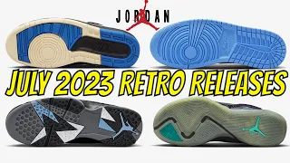 July 2023 Air Jordan Retro Release Date Updates