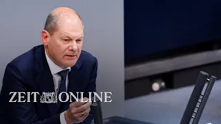Bundeskanzler Olaf Scholz warnt vor dauerhafter Inflation