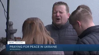 Praying for peace in Ukraine