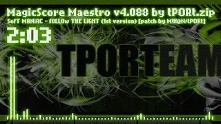 SofT MANiAC - f0LL0w THE LiGHT (VISUALIZER MODE - V2M Cover) [tPORt keygen music]