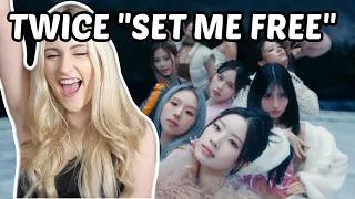 First Time Reaction To TWICE "SET ME FREE" M/V *THIS IS SO GOOD*