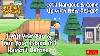 🔴 Birthday Stream!! | Let's Hangout & Design | I will Visit You | Animal Crossing: New Horizons LIVE