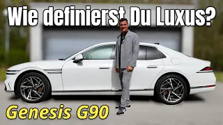 Genesis G90: Lässiger als Audi A8, BMW 7er und Mercedes S-Klasse? Luxus-Limousine im Test | 2024