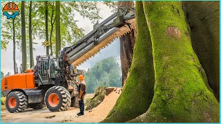 100 Amazing Dangerous Chainsaw Machines Working With Operating At An Insane Level