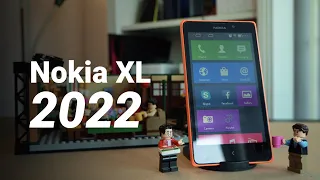 Nokia's first Android smartphone! Retro review of Nokia XL smartphone in 2022