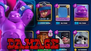 😍🤩 Playing 6 games with a Stanger by Elixer Golem Gaint Skelenton Executioner Deck! 👑 Clash Royale 👑