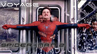 Spider-Man Stops A Train From Crashing | Spider-Man 2 | Voyage | With Captions
