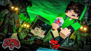 Minecraft: ZUMBI 2 - 1/4 - O MUNDO ALÉM DO CAOS! - O FILME