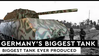 Biggest Tank in The World - The Panzer VII or Maus