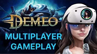 Demeo Multiplayer Gameplay | Great Teamwork | Floor 3