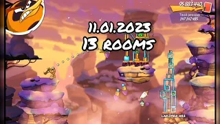 angry birds 2 clan battle 11.01.2023 (13 rooms)