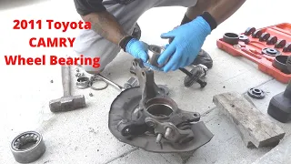 2011 Toyota Camry Front Wheel Bearing Replacement