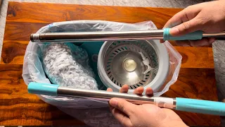 Milton Spotzero spin Mop unbox and assembly and mechanism explanation | best quality spin mop