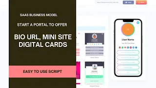 SaaS Platform - Building Bio URL, Mini Sites, and Digital Cards | Start a Digital Business | PixaURL