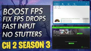 FORTNITE Ultimate FPS Boost Guide / Boost FPS & Fix FPS Drops - Chapter 2 S3
