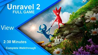 Unravel 2 Full Walkthrough (FULL GAME) (Coop 2 Players)[All Missions] [No Commentary]