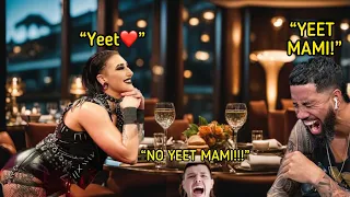 JEY USO AND RHEA RIPLEY GO ON A DATE