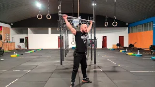 High Hang Power Snatch to Overhead Squat