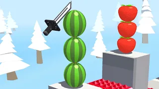 Slice it all! Very satisfying and relaxing slicing game