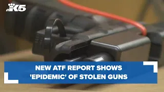 ATF report shows 'epidemic' of stolen guns, legally bought guns used in crimes more quickly