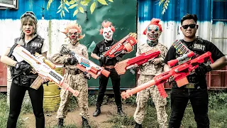 LTT Films : Couple Warriors SEAL X Black Attack Criminals Group Rocket Mask The Last Battle