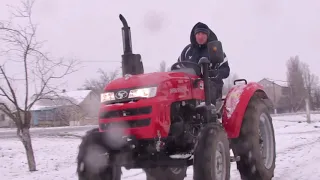 Шифенг SF 244 CL Як працюють передні гальма в повноприводному мінітракторі