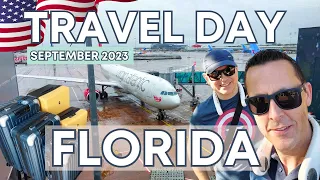 FLORIDA TRAVEL DAY | VIRGIN UPPER CLASS REVIEW | ORLANDO SEPTEMBER 2023 | WALT DISNEY WORLD VLOGS