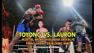 NAGSUSUNTOKAN LANG DATI SA KALYE,NGAYON SA BOXING RING NA!