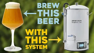 Brewing Beer with Easy Brew 50L All-In-One Automatic Brewing System (Fresh NEIPA)