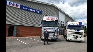 Prohire TRUCKTV: NEW DAF XF Super Space 6X2 Tractor Unit & Flash Back Friday by 30 years!