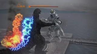 Godzilla ps4: Godzilla Gameplay (normal breath)