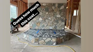 How to Build a Raised Stone Hearth