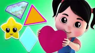 формы песня для детей | геометрические фигуры | Shapes Song in Russian | Learn Shapes | Kids Songs