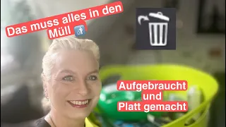 Aufgebraucht und plattgemacht oder ich zeige euch meinen Müll / Verlosung