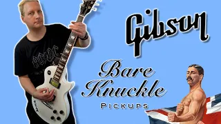 Bare Knuckle Nailbomb Pickups in a 2013 Les Paul Signature T, Playing and thoughts