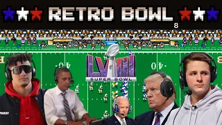 US Presidents Play Retro Bowl 8 | Super Bowl Edition