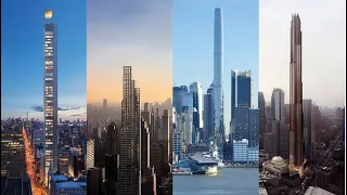 What are the tallest towers under construction in New York in 2025?