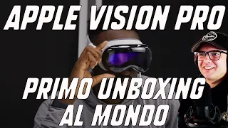APPLE VISION PRO !! PRIMO UNBOXING AL MONDO [REACT]