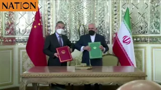 Iran-China sign '25 year strategic cooperation pact'