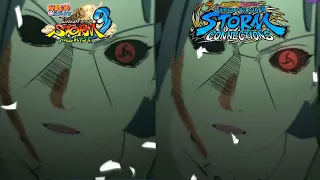 Itachi & Sasuke VS Kabuto Boss Fight Comparison - Naruto Ninja Storm 3 Vs Naruto Storm Connections