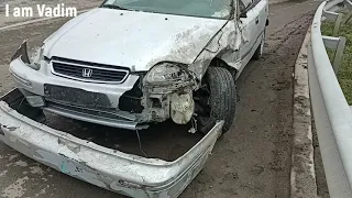 Авария на круге трасса Днепр - Решетиловка