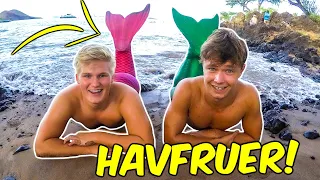 SVØMMER SOM HAVFRUER PÅ HAWAII!