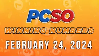 P78M Jackpot Grand Lotto 6/55, 2D, 3D, 6D, and Lotto 6/42 | February 24, 2024