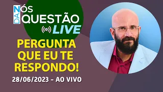 LIVE COMIGO - PERGUNTA QUE EU TE RESPONDO 28 06 2023 | Psicólogo Marcos Lacerda