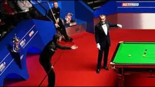 Ronnie O'sullivan Messing With Referee Olivier Marteel