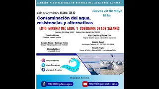 Litio: Minería del agua y debates en torno a la soberanía de los salares.