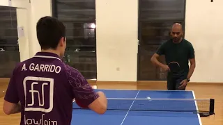 Alberto Garrido at Table Tennis Fight Club